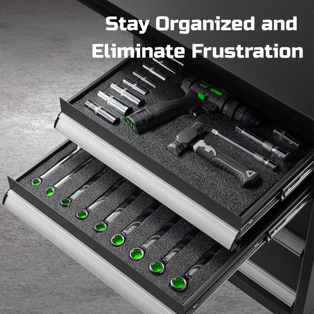 Tool Box Foam Organizer 48x24x2 inch 1PC, Kaizen Sheets for Pro Tool Control, Custom Tool Shadow Inserts for Cases &