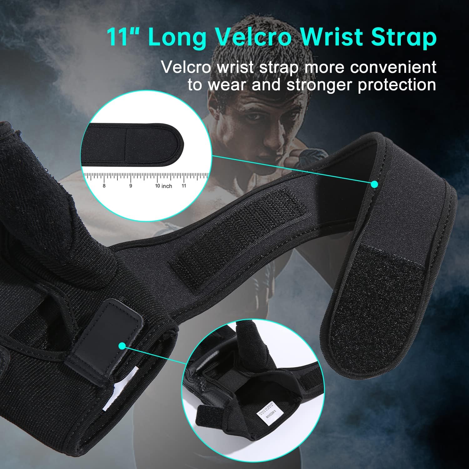 Kickboxing Sparring Gloves TKD Gloves for Men Women Half Finger Boxing Gloves Fighting Gloves Boxing Gloves for