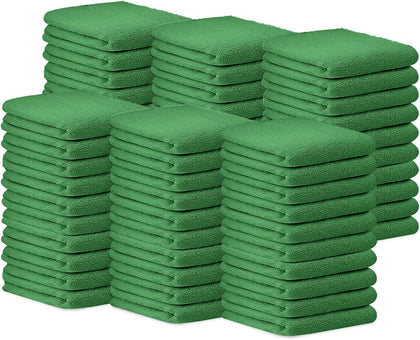 Bar Towels (Pack of 60) Size 14x17 Inches – 100% Cotton, Absorbent and Reusable Cleaning Rags, Multipurpose Cleaning