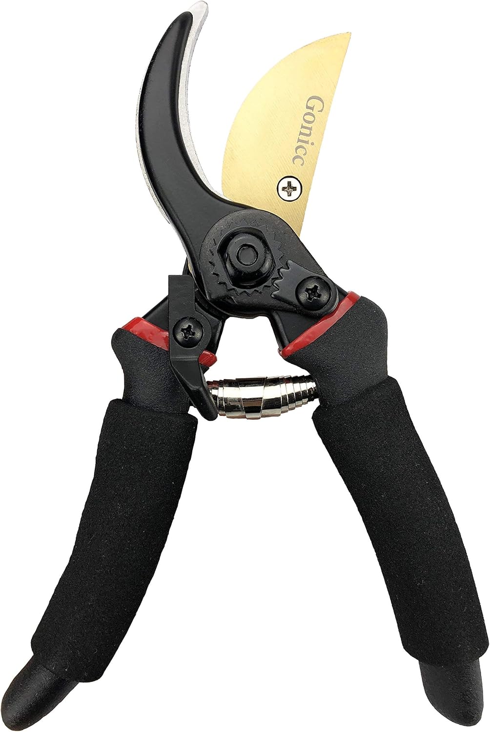 8" Professional Premium Titanium Bypass Pruning Shears (GPPS-1003), Hand Pruners, Garden Clippers, Bonsai Cutters