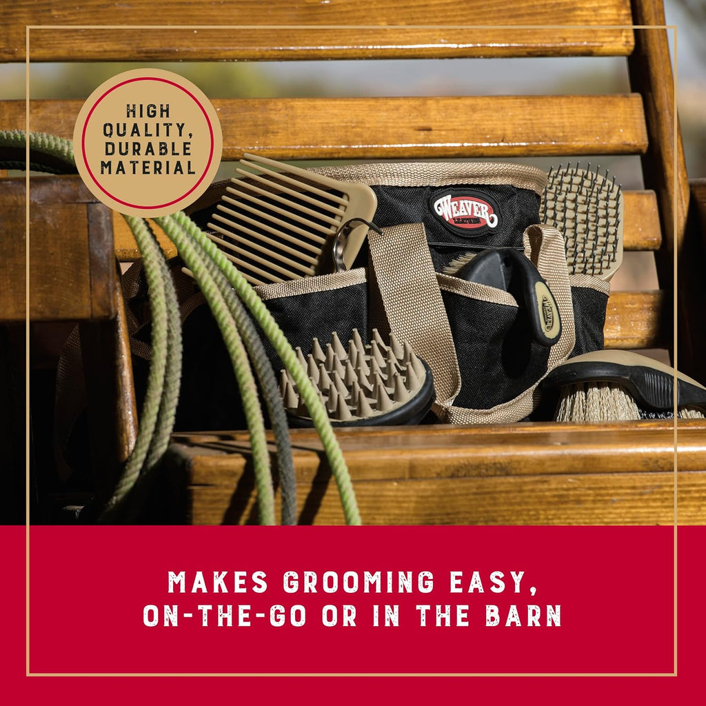 Horse Grooming Kit, 7-Piece with Tote Bag