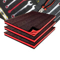 Tool Box Foam, 3Pack 22x18x1 Inch Multi-Layer Foam Inserts for Hard Cases & DIY, Professional Shock-Absorption Liners