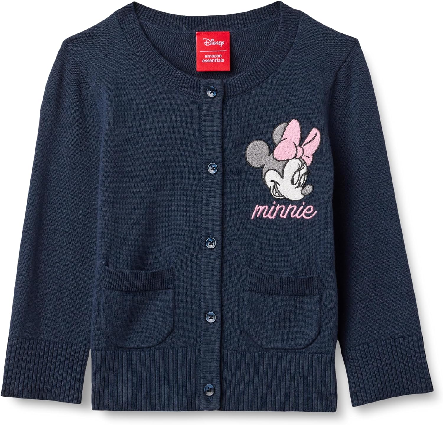 Disney Girls and Toddlers' Slim Fit Cotton Cardigan Sweater