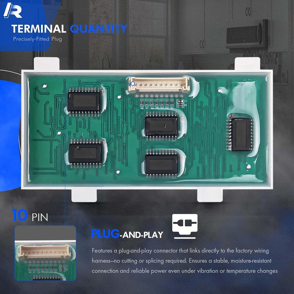 New DE07-00130B Range LED Display Board Fit for Samsung Electric Range - Oven/Stove, Better Than Oem Quality, Fits Model NE59M6850SG NE59M6850SS