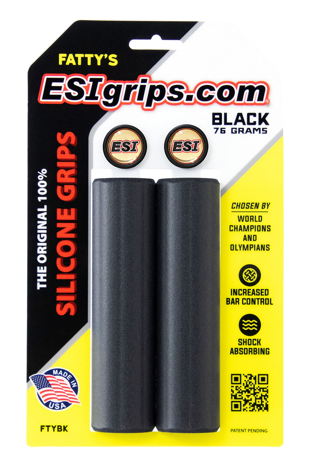 Silicone Mountain Bike Grips - Fatty's