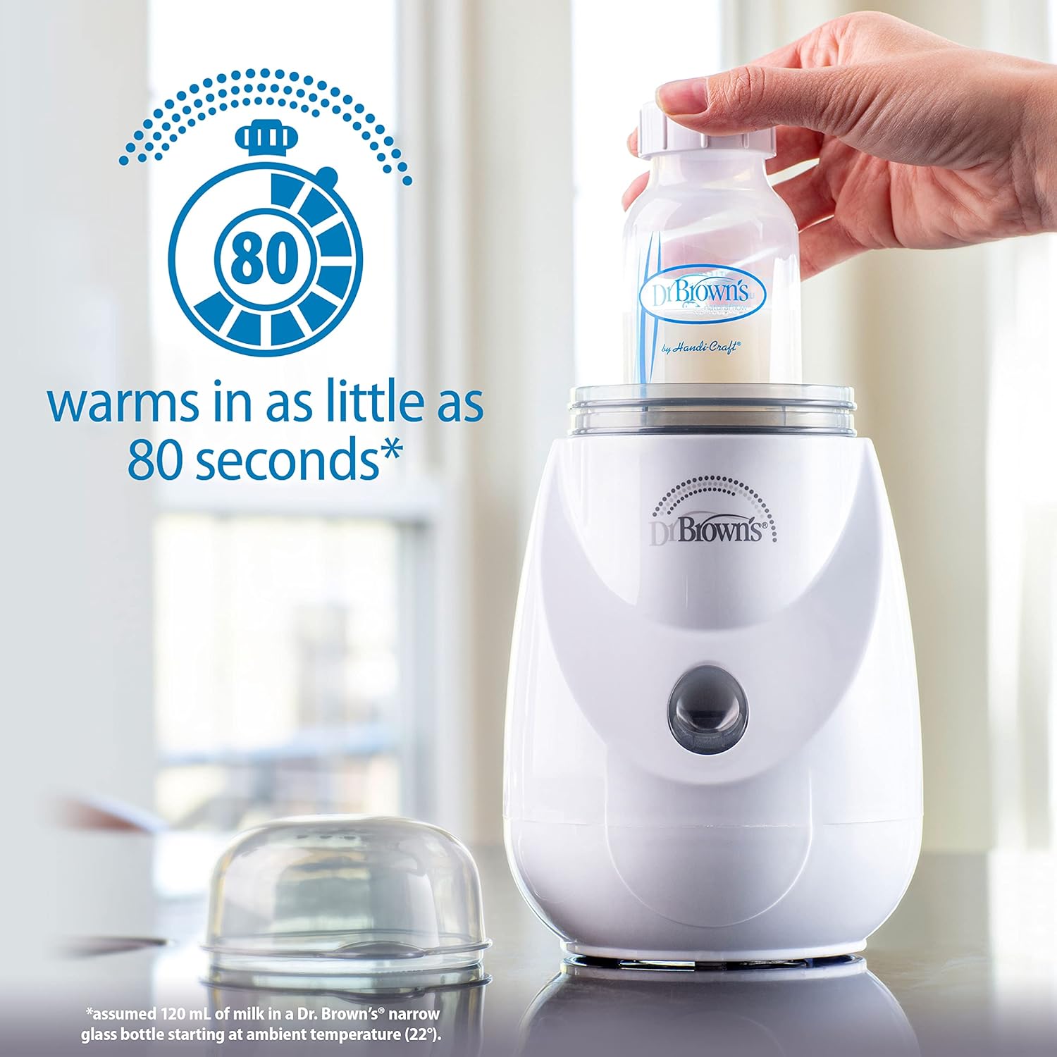 Insta-Feed Baby Bottle Warmer and Sterilizer for Baby Bottles and Baby Food Jars, BPA-Free Plastic