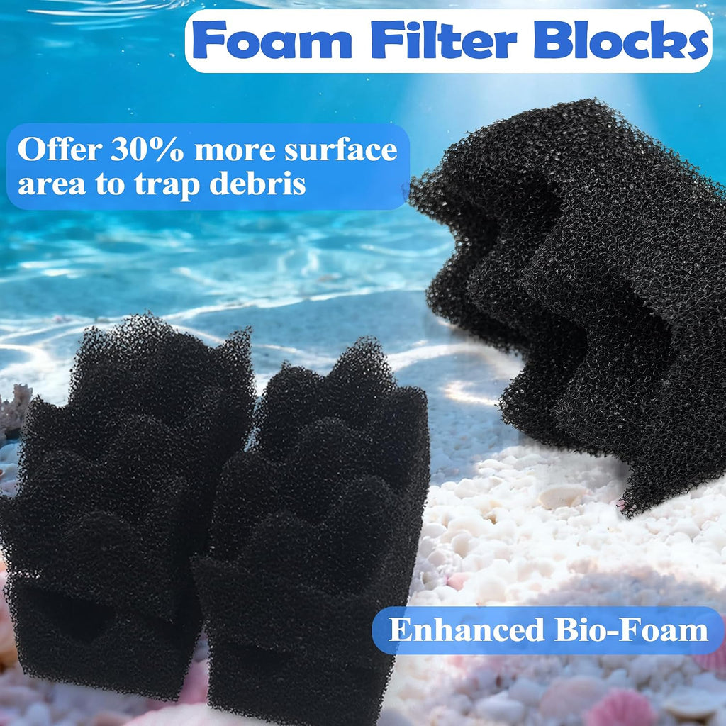 52 Pack Filter Media Kit for Fluval 406/407 Canister Filters