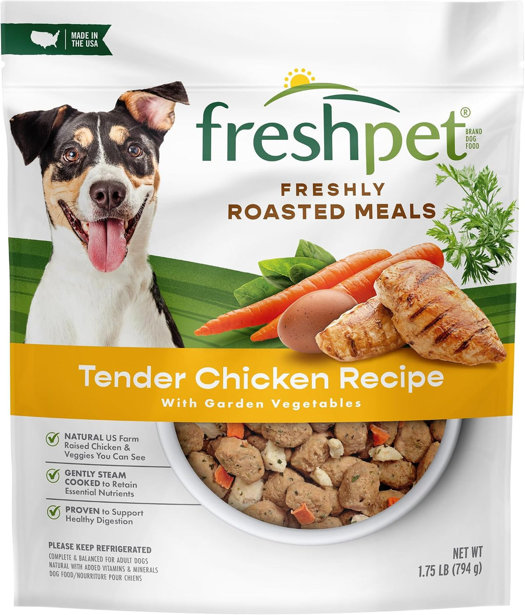 Dog Food, Roasted Meals, Tender Chicken Recipe, 1.75 Lb