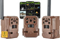 Edge Cellular Trail Camera - Auto Connect - Nationwide Coverage - 720p Video with Audio - Built in Memory - Cloud