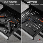 Tool Box Foam Organizer 24x16x1 inch 4Pack, Kaizen Sheets for Pro Tool Control, Custom Tool Shadow Inserts for Cases