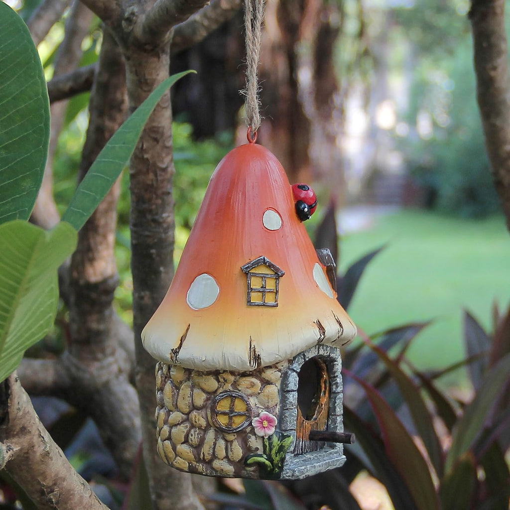 Bird Houses for Outside, Hanging Birdhouse for Outdoor Garden, Patio, Yard