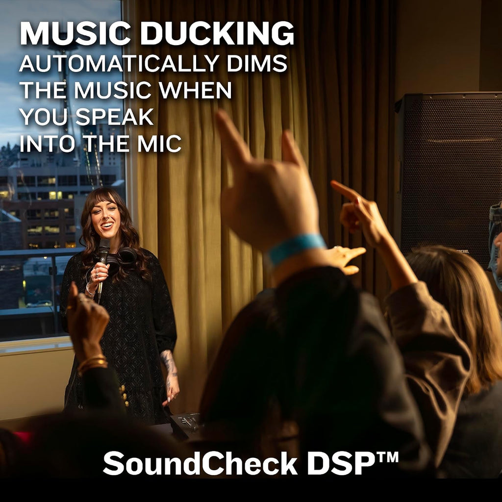 Thump15v4 15" Professional Powered Loudspeaker feat. Soundcheck DSPTM and Bluetooth - High SPL Portable PA Speaker