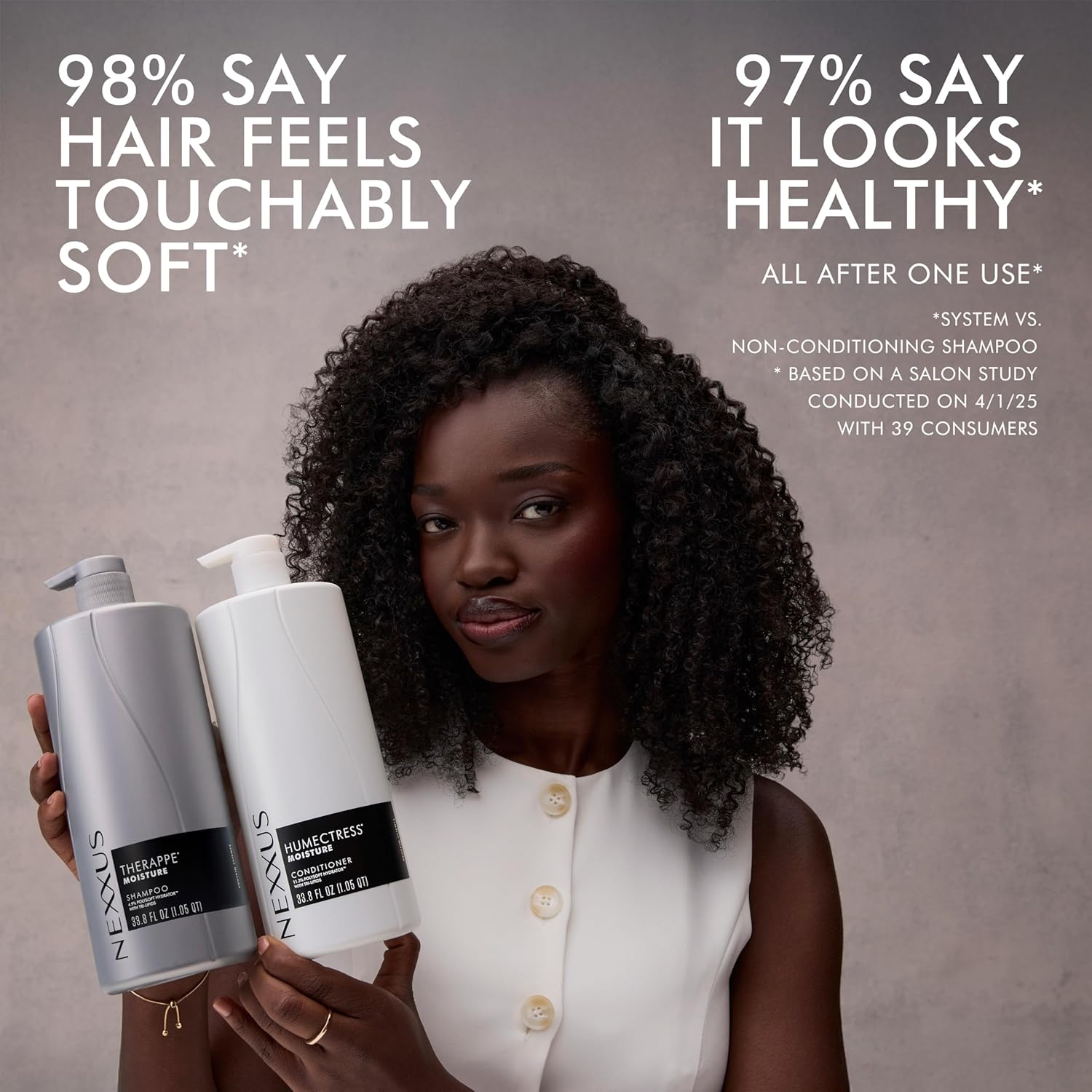 Therappe Humectress Shampoo Conditioner 2 Count for Ultimate Moisture for Dry Hair Powered by Polysoft Hydrator