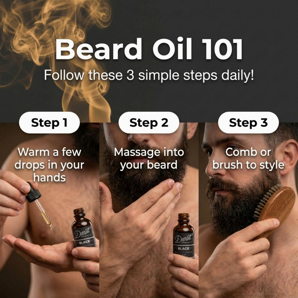 Beard Oil | Ironwood | Natural Formula, 2 oz