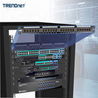 TRENDnet 24-Port Cat6 Unshielded Patch Panel,TC-P24C6