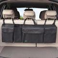 Hanging Trunk Organizer, Backseat Trunk Organizer for SUV, Hanging Car Storage Bag with Large Pockets for Sedan