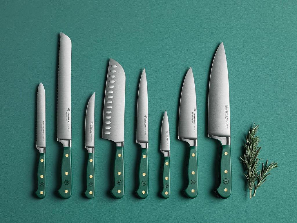 Classic Fresh Rosemary 9'' Double-Serrated Bread Knife