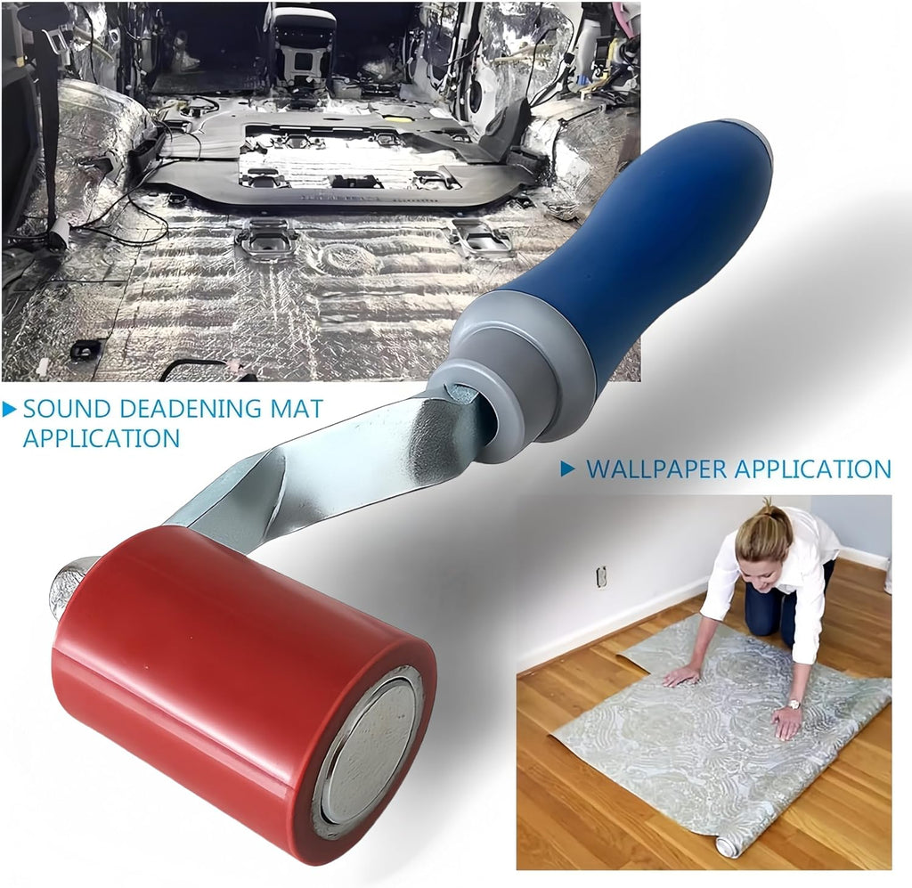 1-3/4" Wide Silicone Seam Roller Savina Quilting Seam Roller Silicone Pressing Roller Easy to Grip Handle Tools for