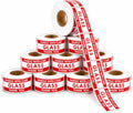 1" X 3" Glass Stickers (10000 Labels, 10 Rolls) - Handle with Care