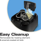 8 Cup Electric Deep Fryer with Basket For Home Use