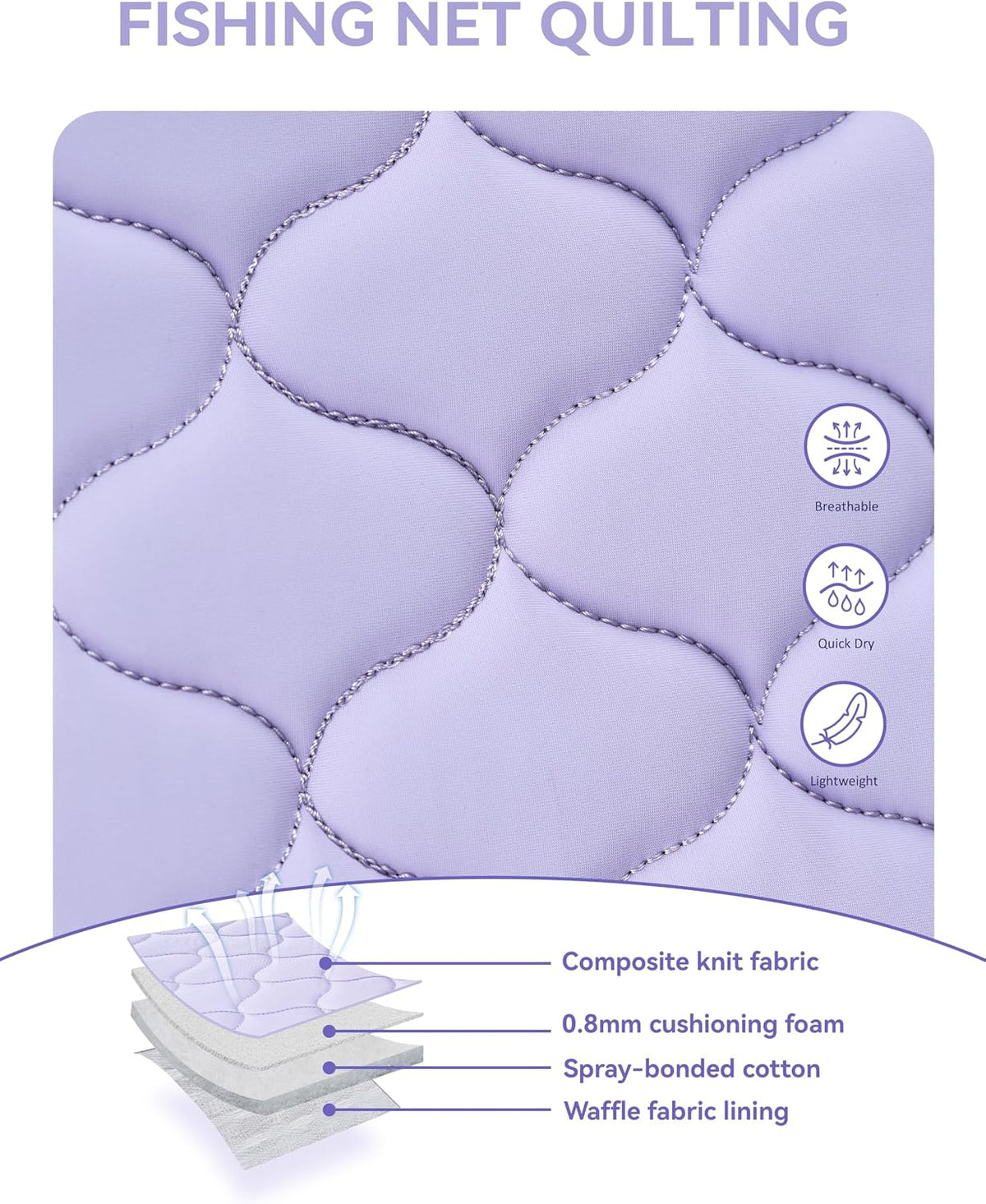 All Purpose Saddle Pad, English Saddle Pad, Wither Contour