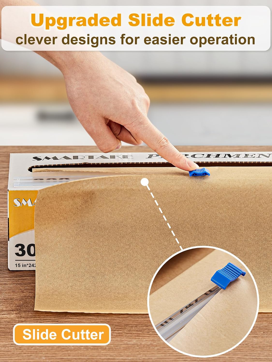 Parchment Paper Roll for Baking, 15 in x 242 ft, 300 sq.ft