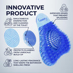 Urinal Screen Deodorizer, 24 Pack Blue Yellow Orange