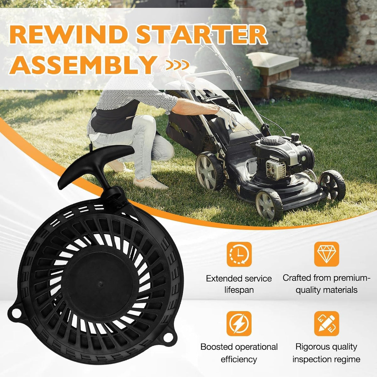 HQPASFY 951-14396 Recoil Starter Assembly