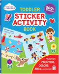 Toddler Sticker Activity Book Includes 500+ Stickers - Learn ABCs, Counting, Colors and More for Kids Ages 2 - 5