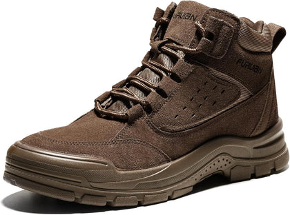 Steel Toe Boots for Men Women Lightweight Work Boots Pioneer Series | ASTM Certificated Safety Shoes, Width Option