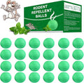 Mouse Rodent Repellent, 24 Pack Peppermint Oil for Mice, Mouse, Rats, Squirrel, Indoor/Outdoor Pest Control for Home