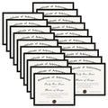 8.5x11 Picture Frame 20 Pack, Certificate Diploma Document Frames