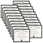 8.5x11 Picture Frame 20 Pack, Certificate Diploma Document Frames