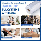 5" Plastic Stretch Wrap with Handles