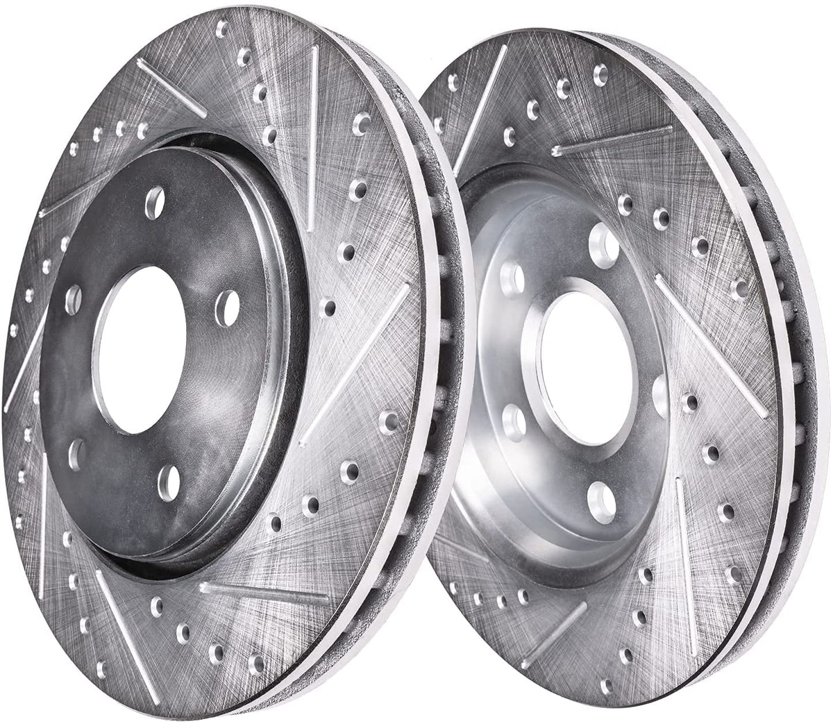 308mm Rear Drilled Rotors Right Brake Caliper Replacement