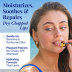 SPF 45 Sunscreen Lip Balm, Broad Spectrum, Moisturizing, 5 Pack