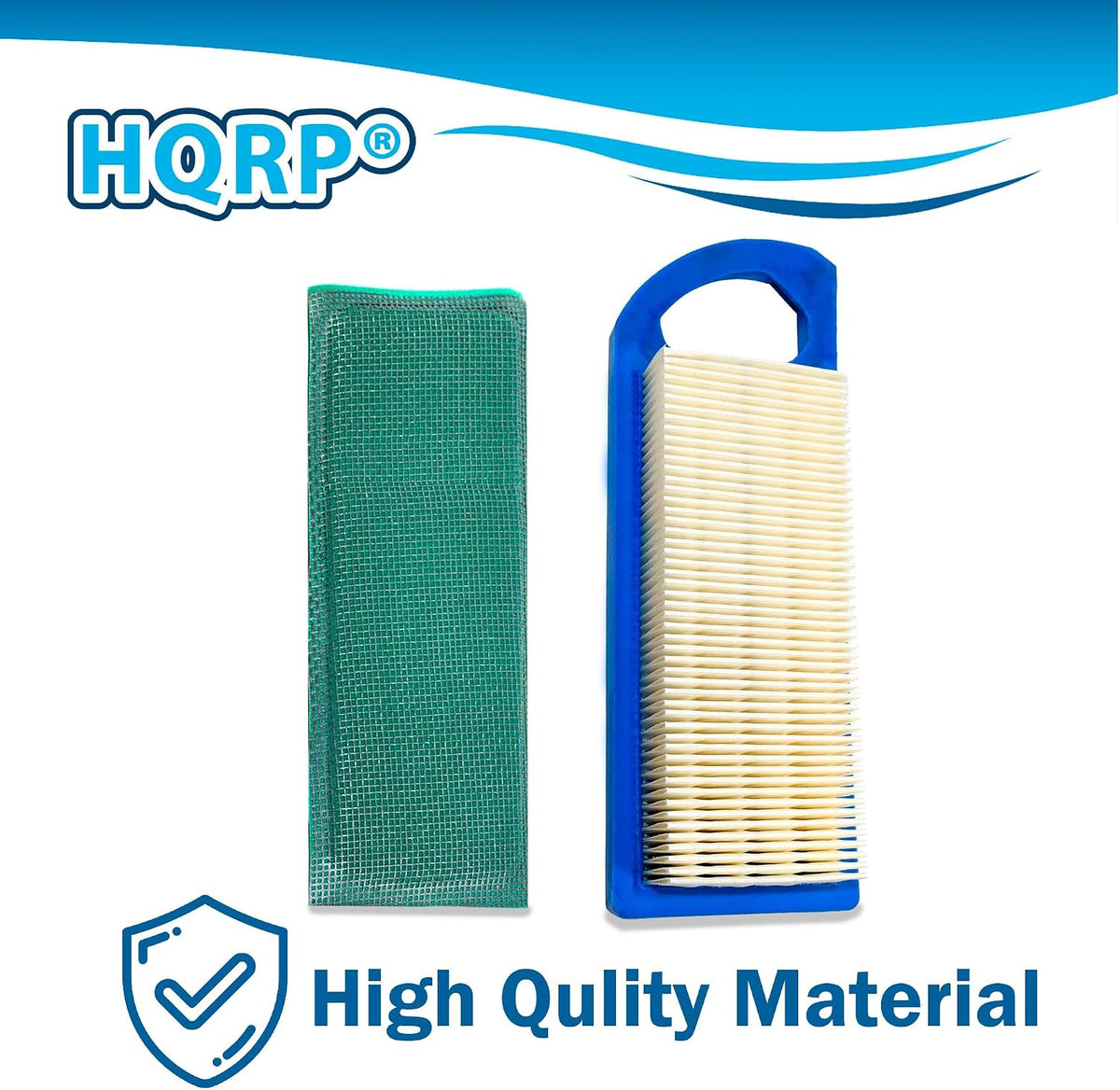 HQRP Air Filter compatible with Troy-Bilt 13AO77TG766 Bronco, 13AN77KS011 13AN77KS066 13WN77KS011 13WN77KS211 13AN77KG011 13AN77KG066 13AN77KG211 13AN77TG711 13AN77TG766 Pony Lawn Tractor