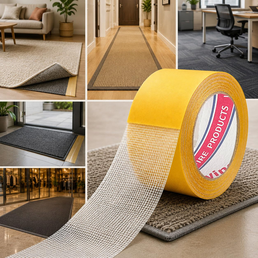 Carpet Tape Double Sided, 2 Inch/16 Yards
