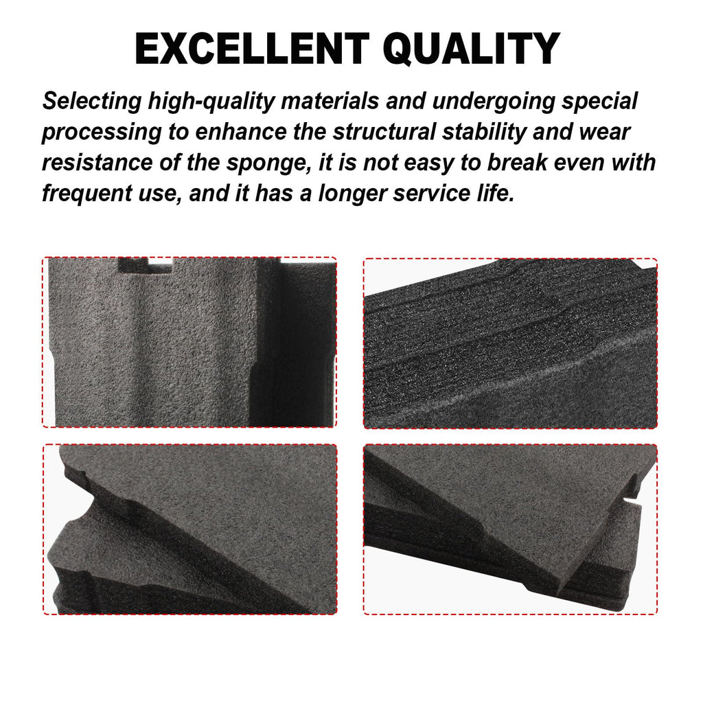 48-22-8435 Tool Box Foam Fits for Milwauke-e Packout Foam Inserts (one each for thin and thick)