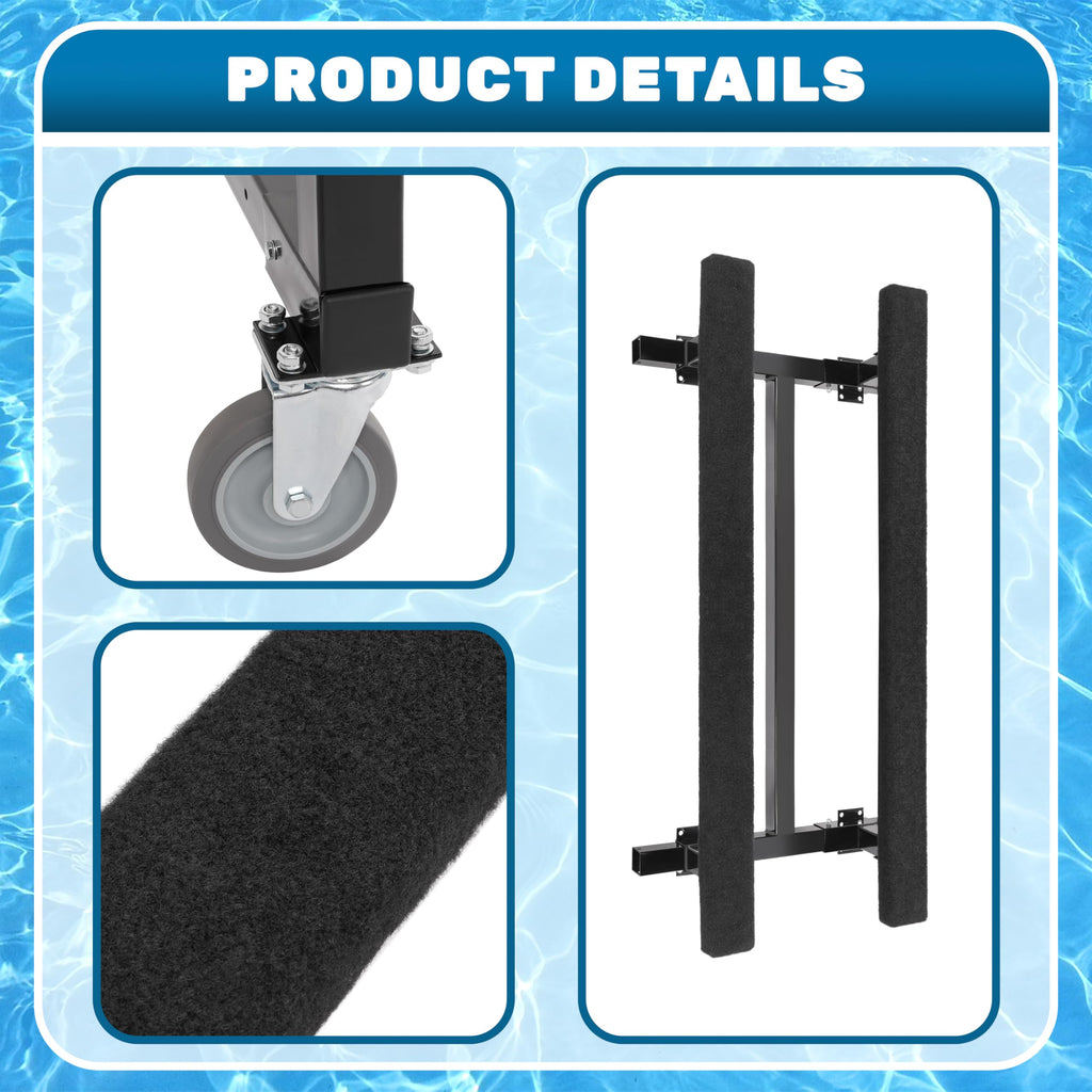 Watercraft Dolly Compatible with Jet Ski Stand Boat Sailboats