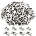 Rierdge M5 Half Round Roll in Spring T Nuts, 100 Pcs