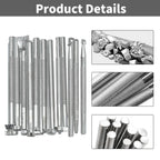 20 Pcs Leather Stamping Tools Special Shape Different Patterns for Carving Craft Leather Working Professional
