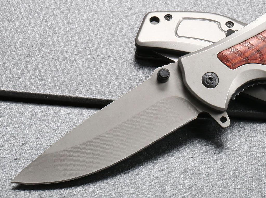 SA26 Spring-Assisted knife, 3.54" Assisted-Opening knife Folding Pocket knives for men, Safety Liner Lock and