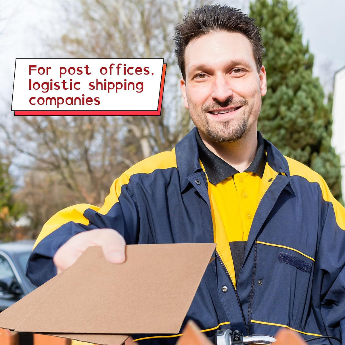 200 Pcs 7 x 9 Inch Rigid Mailer Cardboard Envelope Bulk, Kraft Color