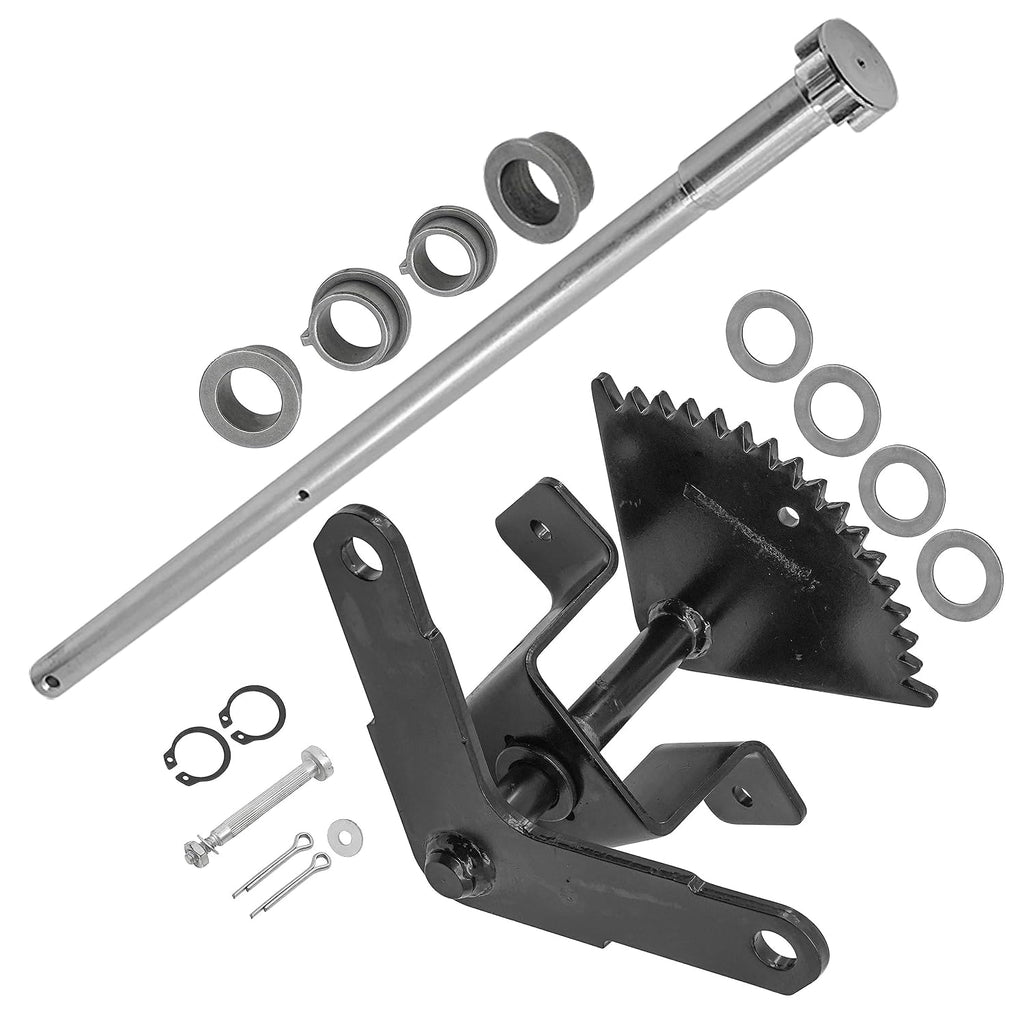 Steering Sector Gear with Shaft Compatible with John Deere Lt133 Lt150 Lt155 Lt160 Lt166 Lt170