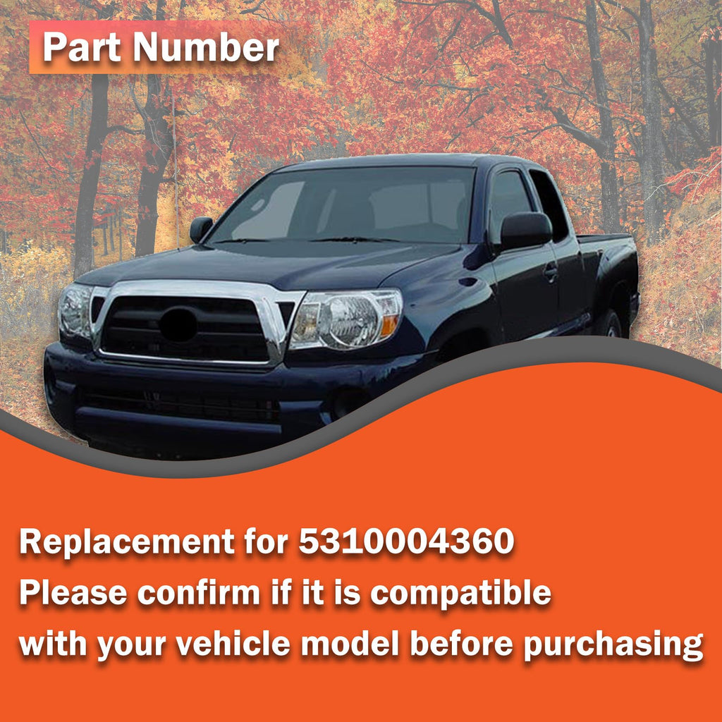 labwork Front Grille Plastic Replacement for Taco-ma 2005-2011 5310004360