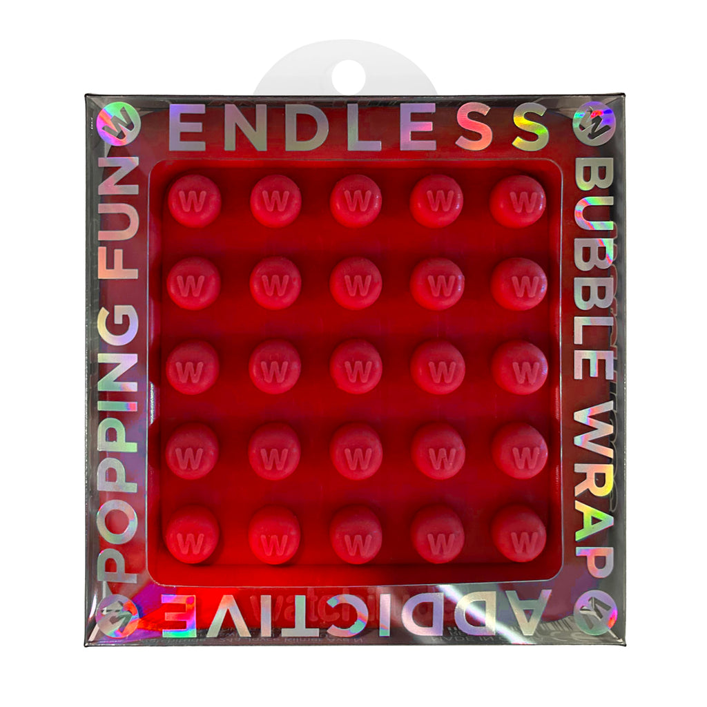 Endless Bubble Wrap (Red)