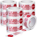 10 Rolls 2 Inch Security Packing Tape, Tamper Proof Tape, White