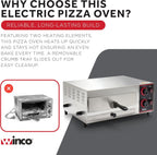 Electric Commercial-Grade Pizza Oven