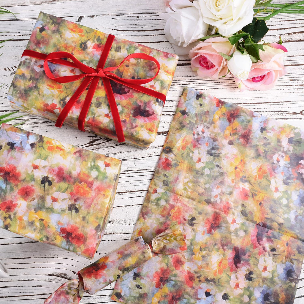 30 Sheet Flower Wrapping Tissue Paper